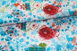 Preview: Designer- Baumwollstoff Prairie White (10 cm)